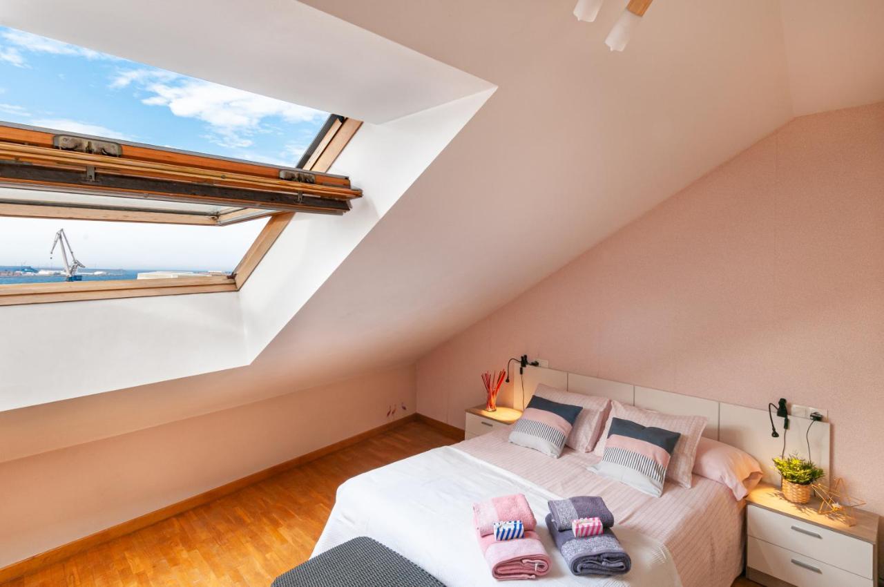Duplex 21, Alojamiento Cerca De La Playa Con Wifi Gijon Luaran gambar